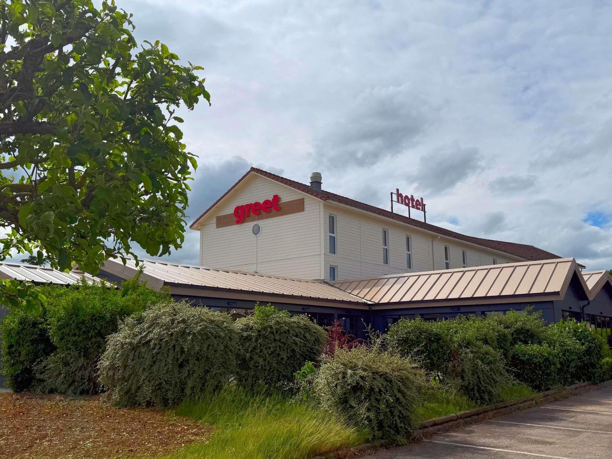Greet Hotel Dijon Sud Longvic Екстериор снимка