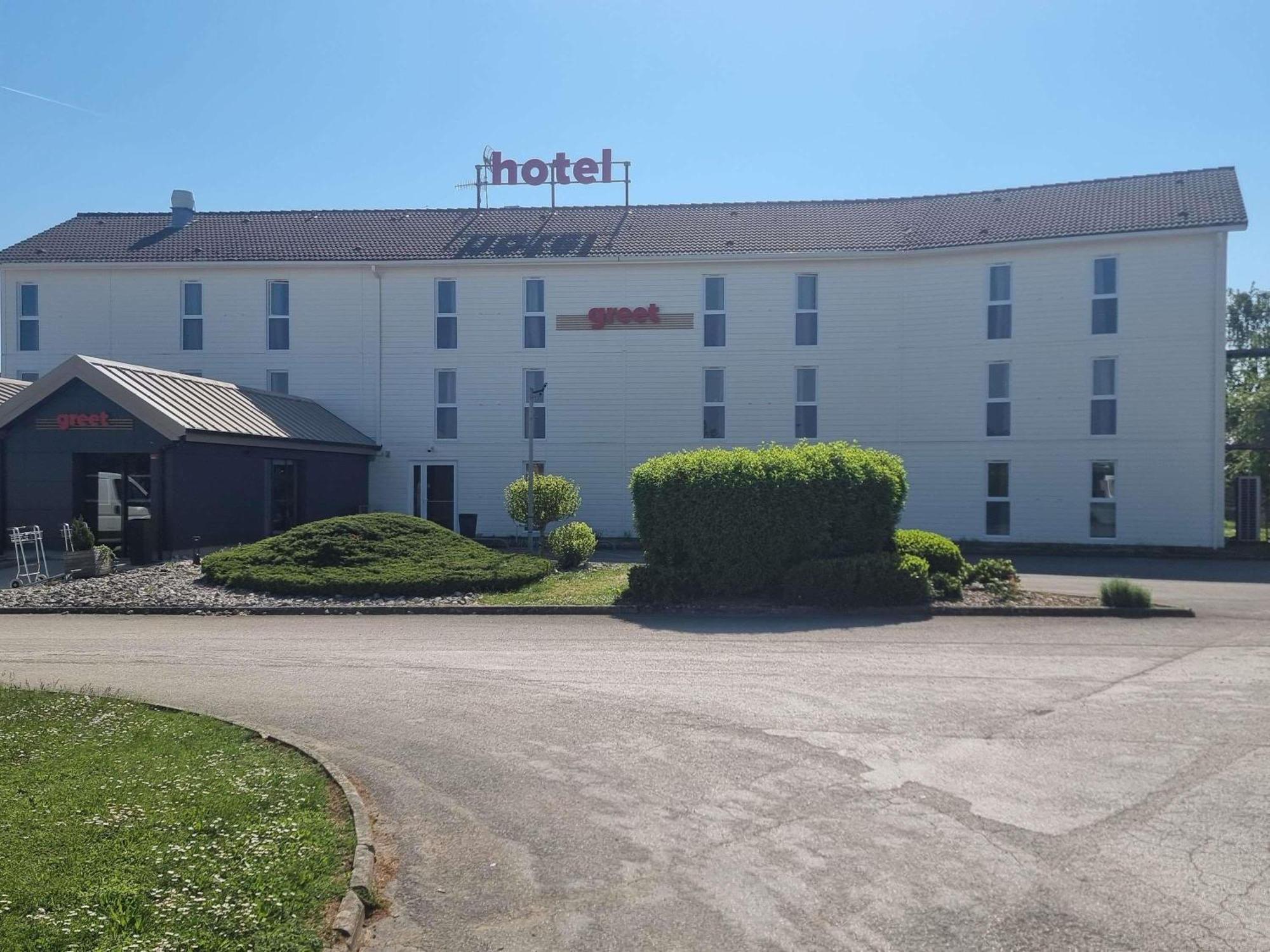 Greet Hotel Dijon Sud Longvic Екстериор снимка